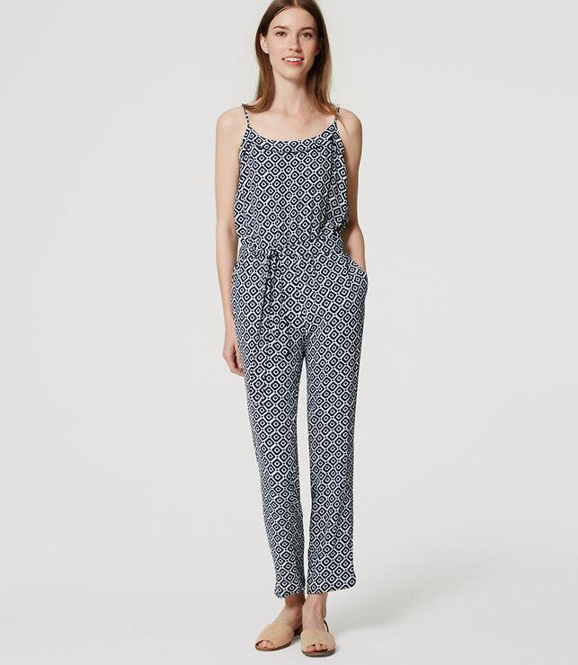Loft Geo Jumpsuit