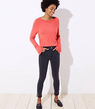 Loft Modern Skinny Jeans In Staple Grey Wash