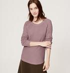 Loft Cable Sleeve Sweater