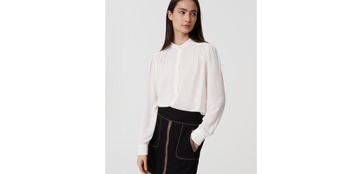 Loft Puff Sleeve Blouse