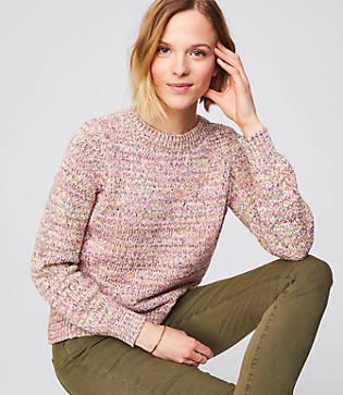 Loft Springtime Marled Sweater