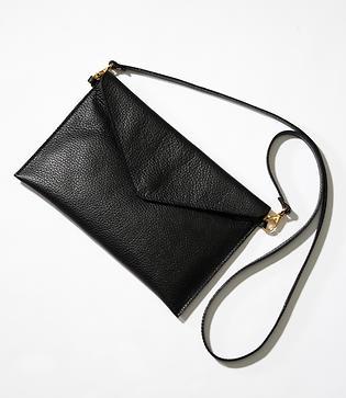 Loft Luxe Leather Envelope Crossbody Bag