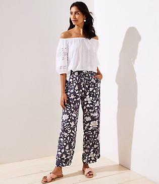 Loft Bird Fluid Drawstring Pants