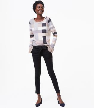 Loft Skinny Tie Waist Pants