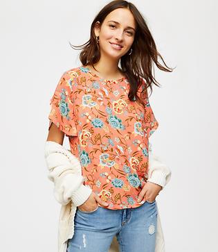Loft Poppy Bloom Clean Tee