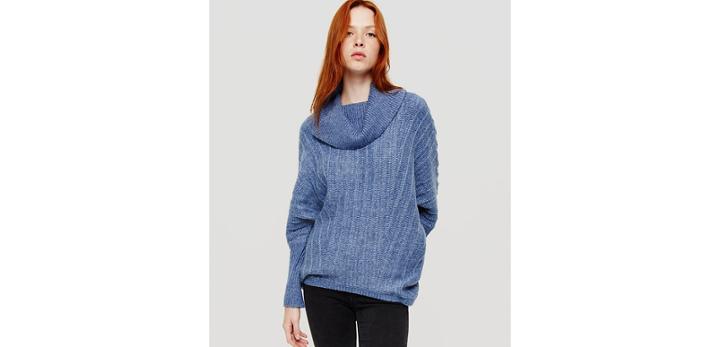 Loft Lou & Grey Ribstripe Dolman Sweater