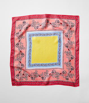 Loft Dot Paisley Silk Scarf