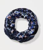 Loft Medallion Border Scarf