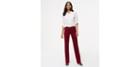 Loft Trousers With Button Pockets In Marisa Fit