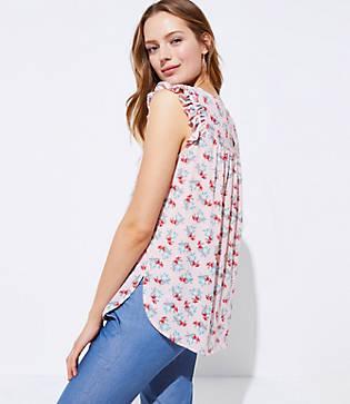 Loft Spring Leaf Flutter Shell