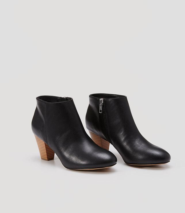 Loft Zipped Booties