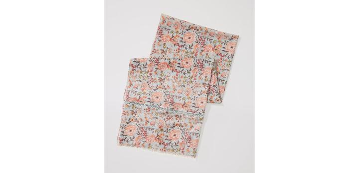 Loft Etched Floral Scarf