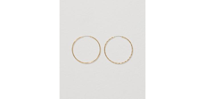 Loft Deco Hoop Earrings