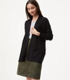 Loft Seamed Belted Cardigan