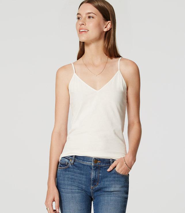 Loft V-neck Clean Cami