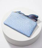 Loft Scattered Heart Zip Sunglasses Case
