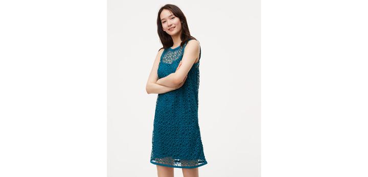 Loft Oe Slvls Azulejos Lace Shift