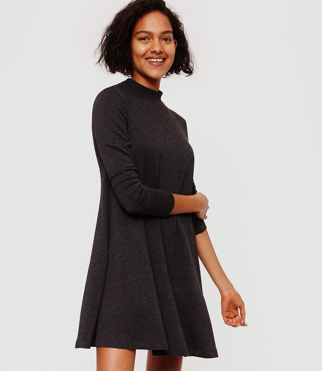 Loft Lou & Grey Signaturesoft Mockneck Dress