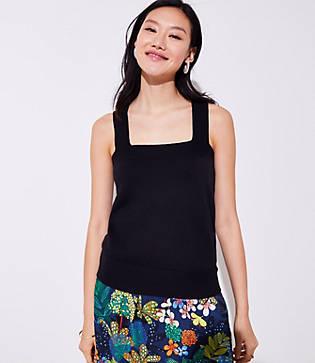 Loft Criss Cross Sweater Tank