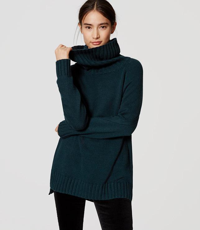 Loft Cowl Sweater Tunic