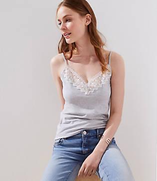 Loft Diamond Lace Clean Cami