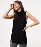 Loft Button Shoulder Sweater Tank