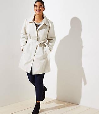 Loft Plus Modern Trench Coat