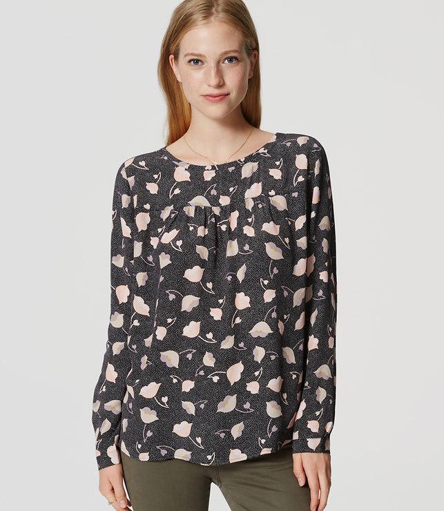 Loft Floral Fresco Blouse
