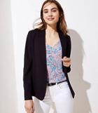 Loft Ponte Shawl Collar Blazer