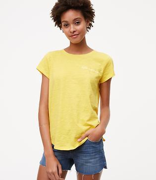 Loft Hello Summertime Tee