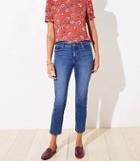 Loft Slim Pocket Straight Leg Jeans In Dark Classic Indigo Wash