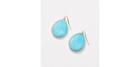 Loft T Large Semi Teardrop Drop Earring