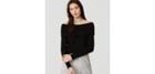 Loft Foldover Off The Shoulder Sweater