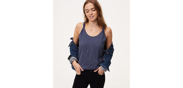 Loft Vintage Soft Braided Tank