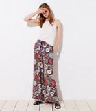 Loft Hydrangea Garden Fluid Drawstring Pants