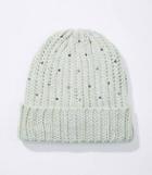 Loft Embellished Ribbed Hat