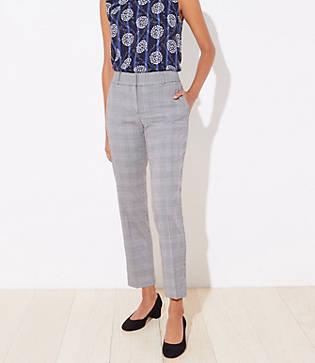 Loft Plaid Trousers