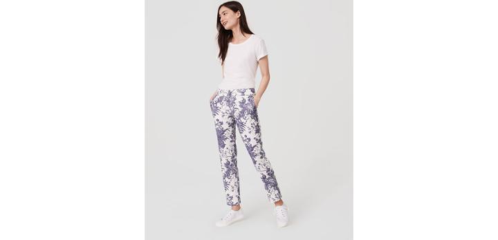 Loft Botanic Pencil Pants
