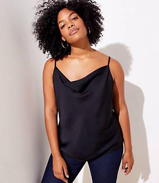 Loft Plus Draped Cami