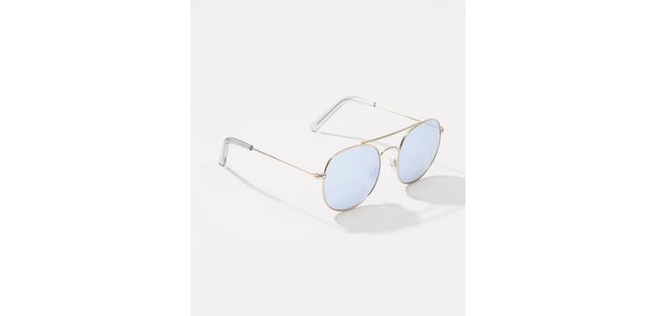 Loft Round Aviator Sunglasses