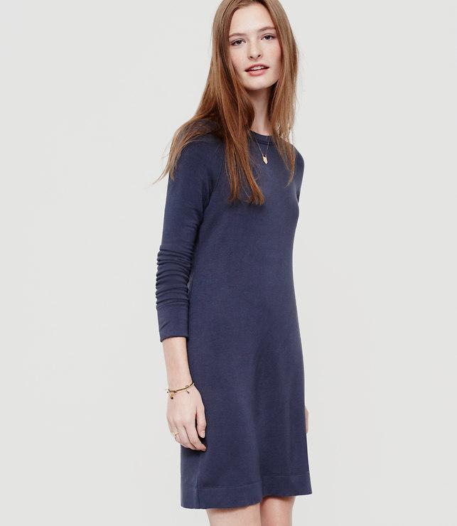 Loft Lou & Grey Signaturesoft Sweatshirt Dress