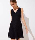 Loft Lace Wrap Dress