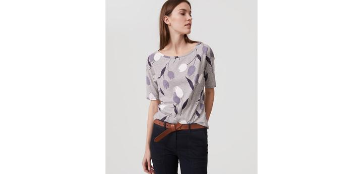 Loft Tulip Ballet Neck Tee