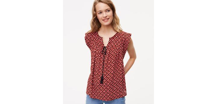 Loft Amaryllis Tassel Top