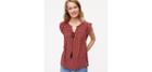 Loft Amaryllis Tassel Top