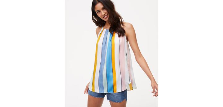 Loft Dbl Tunnel Lali Cami - Sunrise Stripe