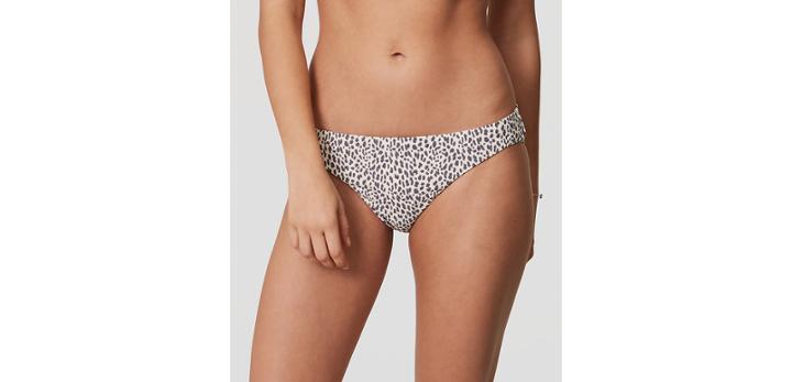 Loft Beach Leopard Print Bikini Bottom