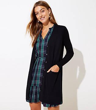 Loft Long Pocket Cardigan