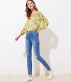 Loft Sustainable Style Destructed Slim Pocket High Rise Skinny Jeans