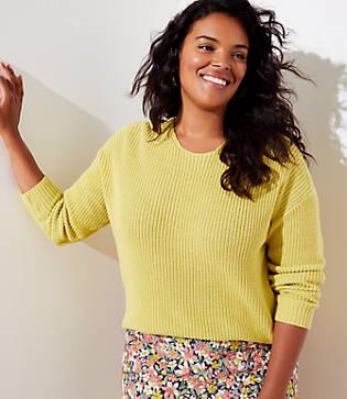 Loft Plus Tie Back Sweater